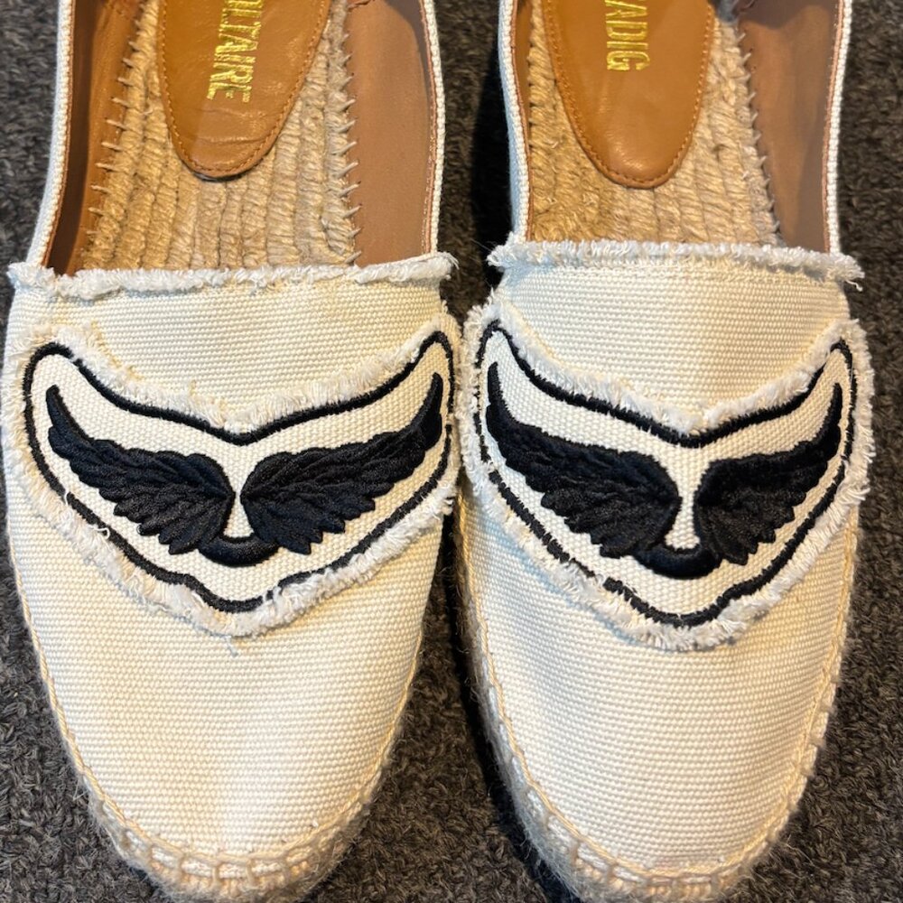 Never worn Zadig & Voltaire espadrilles size 39